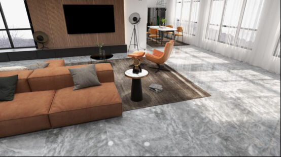 微晶石贴地面好不好耐用吗？(图1)