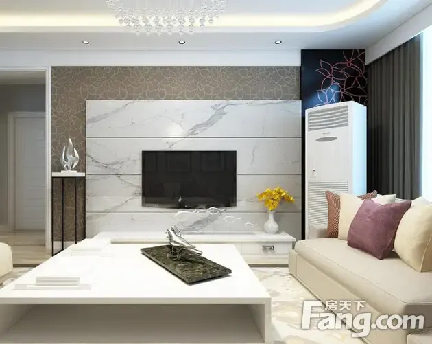 白色微晶石人造石墙砖背景(图1)